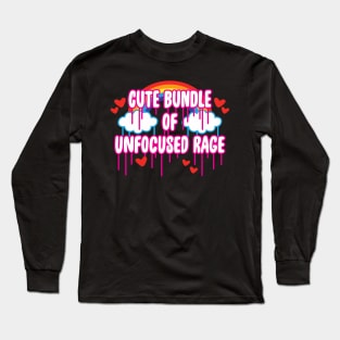 Pastel Goth Kawaii Punk Bundle Of Unfocused Rage Long Sleeve T-Shirt